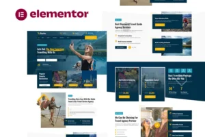 Mua Buster - Tour Guide & Travel Agency Elementor Pro Template Kit giá rẻ