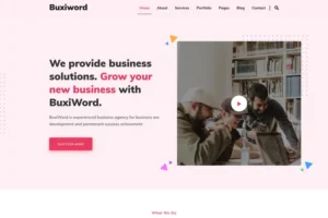 Mua Buxiword - Digital Agency WordPress Theme giá rẻ