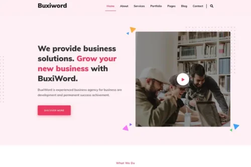 Mua Buxiword - Digital Agency WordPress Theme giá rẻ
