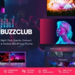 Buzz Club – Night Club, DJ & Music WordPress Theme