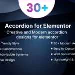 BWD accordion addon for elementor