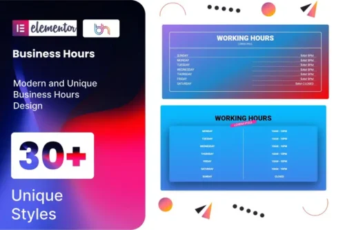 Mua BWD Business Hours addon for elementor giá rẻ