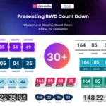 BWD Count Down addon for elementor