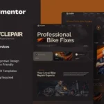 Byclepair – Bicycle & Service Elementor Template Kit