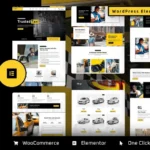 Cabie – Taxi Booking Service Elementor Pro Template Kit
