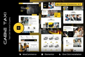 Mua Cabie - Taxi Booking Service Elementor Pro Template Kit giá rẻ