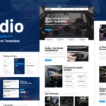 Cadio – Car Audio Workshop Elementor Template Kit