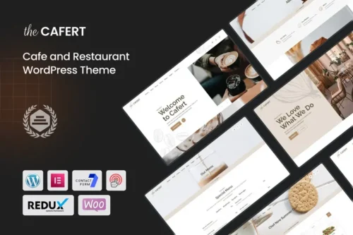 Mua Cafert – Cafe and Restaurant WordPress Theme giá rẻ