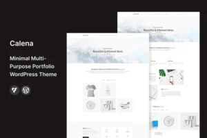 Mua Calena – Minimal Portfolio WordPress Theme giá rẻ