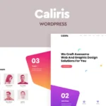 Caliris – Responsive One Page WordPress Theme