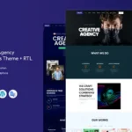 Callix – Creative Agency WordPress Theme + RTL