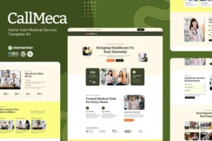 Mua CallMeca - Home Visit Medical Service Elementor Template Kit giá rẻ