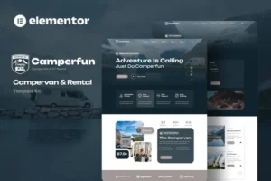 Mua Camperfun - Campervan & Rental Elementor Template Kit giá rẻ