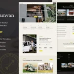 Camvan – Campervan & RV Rental Elementor Template Kit