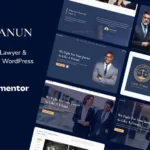 Canun – Lawyer & Attorney WordPress Theme