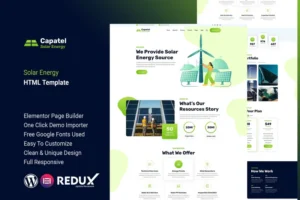 Mua Capatel – Solar Energy WordPress Theme giá rẻ