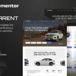 Carent – Car Rental Business & Auto Dealer Elementor Template Kit