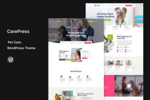 Mua CarePress - Pet Care WordPress Theme giá rẻ