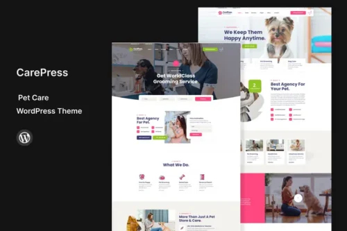 Mua CarePress - Pet Care WordPress Theme giá rẻ