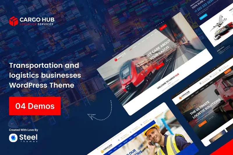 Mua Cargo HUB - Logistics & Transport WordPress Theme giá rẻ