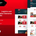 Cargopro – Logistics & Transportation Elementor Pro Template Kit