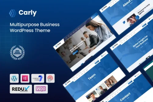 Mua Carly - Multipurpose Business WordPress Theme giá rẻ