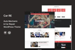 Mua CarRe - Auto Mechanic & Car Repair WordPress Theme giá rẻ