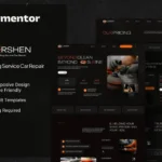 Carshen – Car Detailing Service Car Repair Elementor Template Kit