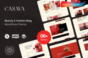 Mua Casava - Beauty & Fashion Blog WordPress Theme giá rẻ
