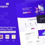 Caspiar | Digital Marketing & Agency Theme