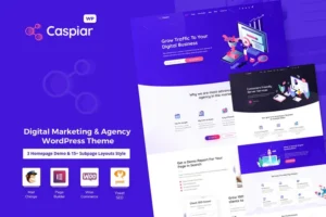 Mua Caspiar | Digital Marketing & Agency Theme giá rẻ