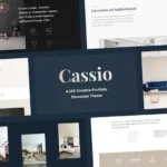 Cassio – Creative AJAX Elementor Theme