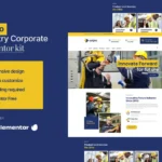 Catpro – Industry Corporate Elementor Template Kit