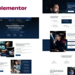 Cekal – Cyber Security & IT Service Elementor Template Kit