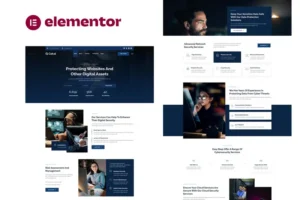 Mua Cekal - Cyber Security & IT Service Elementor Template Kit giá rẻ
