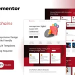 Celchains – Blockchain Crypto & DeFi Elementor Template Kit