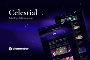 Mua Celestial - Astrology & Horoscope Elementor Template Kit giá rẻ