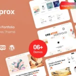 Ceprox – Creative Portfolio WordPress Theme