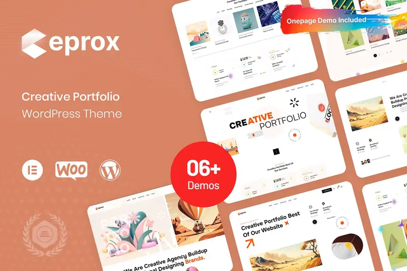 Mua Ceprox - Creative Portfolio WordPress Theme giá rẻ