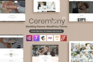 Mua Ceremony - Wedding Planner WordPress Theme giá rẻ