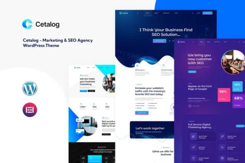 Mua Cetalog - Marketing & SEO Agency WordPress Theme giá rẻ