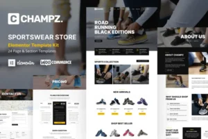 Mua Champz - Sneakers & Sports Apparel Online Store Template Kit giá rẻ