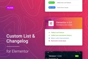 Mua Changelog & Custom List for Elementor giá rẻ