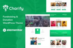 Mua Charify - Fundraising & Donation WordPress Theme giá rẻ