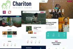 Mua Chariton - NonProfit Charity WordPress Theme giá rẻ