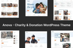 Mua Charity & Donation WordPress Theme - Anova giá rẻ