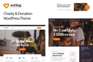 Mua Charity & Donation WordPress Theme - Asting giá rẻ