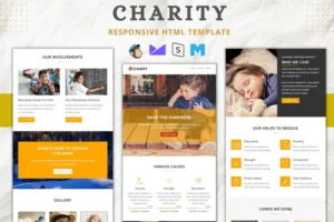 Mua Charity - Responsive Email Template giá rẻ