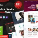 Charityx – Charity & Nonprofit WordPress Theme