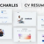 Charles – CV Resume Elementor Template Kit